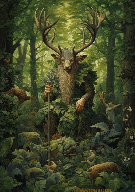 Unveiling the Mysteries of Cernunnos: A Guide to the Forest God Cernunnos Art, Celtic Otherworld, Celtic Folklore, Pagan Life, Forest God, Stone Forest, Sacred Sites, Celtic Mythology, Through Time And Space