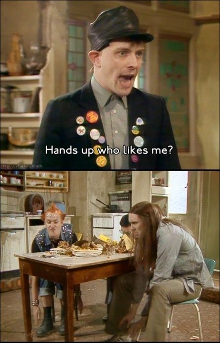 The Young Ones Rik Mayall, The Young Ones, British Humor, British Comedy, Tv Programmes, Classic Tv, Best Tv, Funny People, Television Show