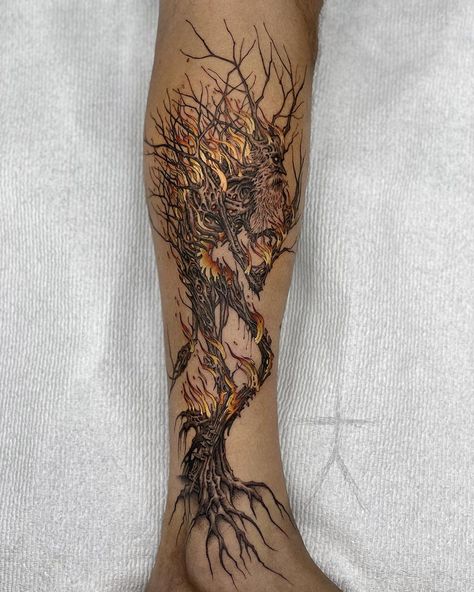 Ent Tattoo Lord Of The Rings, Ent Tattoo, Left Arm Tattoos, Tree Tattoos, Leg Tattoo, Arm Tattoos, Current Location, Tree Tattoo, Tattoo Inspo