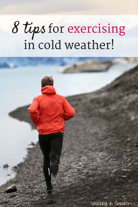 Plunging temperatures can make winter workouts challenging. Keep yourself moving outdoors using these 8 tips for exercising in cold weather.  Great fitness tips to keep you motivated throughout the chilly months! #winter #exercise #fitness #fitspo Exercise For Beginners, Winter Health, Outdoor Exercises, Winter Workout, Fitness Tips For Women, Winter Running, Wellness Inspiration, Ab Workout At Home, Fitness Advice