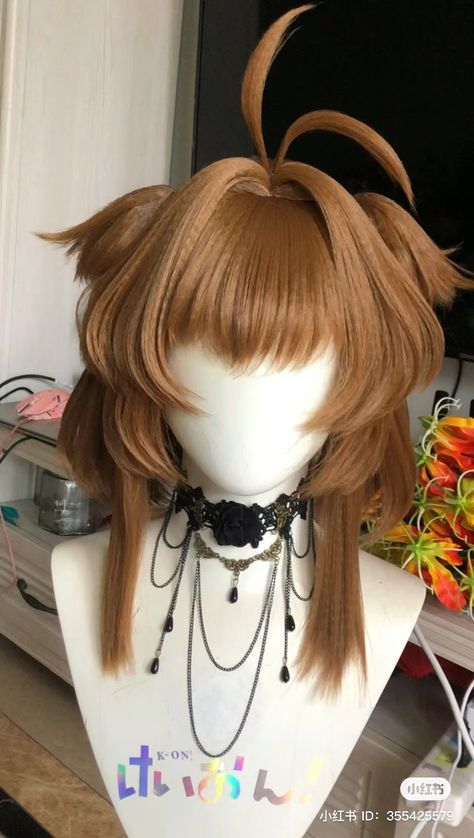 Simple And Unique Hairstyles, Scorpion Hairstyle, Hairstyles Cute Aesthetic, Pokemon Hairstyles, Horn Hairstyle, Bunny Hairstyle, Cool Wigs, Unique Wigs, Buns For Short Hair