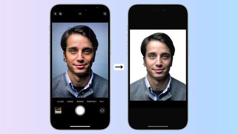 Id Card Photo, Passport Id, Passport Pictures, Passport Photo, Portrait Pictures, Iphone Camera, Photo Apps, Create Photo, How To Take