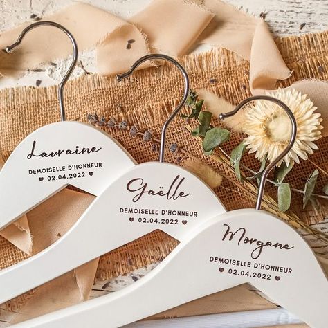 C&S engraving moments on Instagram: "Will you put your wedding dress on a plastic hanger? 😲 They look much better on those beauties 🤩 Check out Etsy page. White is not the only option we offer 😉 Link in Bio. . . . . #wedding #weddingdress #weddingplanner #weddinginspiration #weddingphotography #weddinghanger #weddinghangers #weddinghangerset #weddinghangername #weddinghangersname #weddinghangerspersonalized #supportirish #supportirishartists #supportirishbusiness #rusticwedding #rusticweddin Personalised Hangers, Groom Flower, Engraved Hangers, Hangers Wedding, Wedding Hangers Personalized, Personalized Hangers, Wedding Hanger, Bridal Hangers, Wedding Dress Hanger