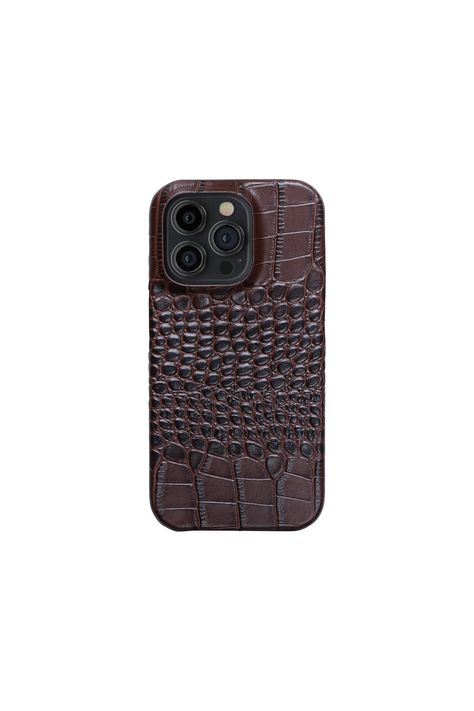 Phone case designed to fit perfectly with Apple iPhone 15 Pro Max. Crocodile Leather Case Protected the Camera Lens Clear Texture Precise Hole Position Soft Flocking Lining Phone Leather Case, Iphone Pro Max Case, Iphone 15 Pro Case, Iphone 15 Pro Max Case, Iphone 15 Case, Classy Phone Cases, Chic Phone Case, Luxury Iphone Cases, Photo Texture