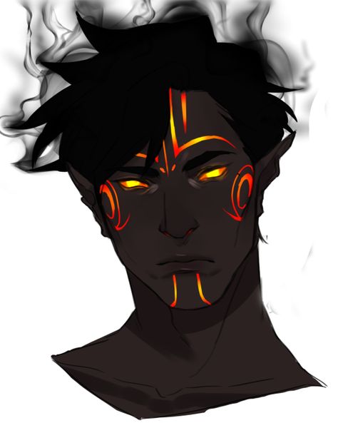 Male Phoenix Character Design, Radiation Character Design, Fire Guy Art, Fire Male Character, Fire God Character Design, Fire Based Character Design, Sun God Character Design Male, Sun Oc Male, Half Demon Male