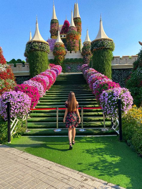 Dubai Miracle garden Dubai Mirical Garden, Miracle Garden Dubai Photoshoot, Miracle Garden Photo Ideas, Miracle Garden Dubai Photography, Miracle Garden Dubai Outfit, Dubai Pics, Dubai Honeymoon, Dubai Reels, Dubai Picture Ideas