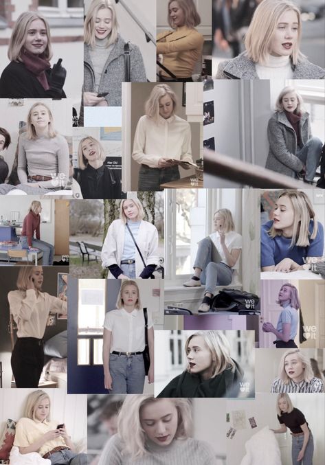 noora william skam collage Noora Skam Aesthetic, Noora Skam Outfit, Skam Norway Noora William, Noora Saetre Outfits, Noora Saetre Aesthetic, Skam Outfit, Honey Inspiration, William Skam, Noora Skam Style