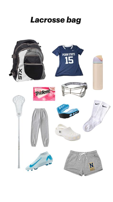 Lacrosse Fits, Lacrosse Bag, Lacrosse Practice, Womens Lacrosse, Winter Event, Field Hockey, Gift List, Sport Bag, Lacrosse