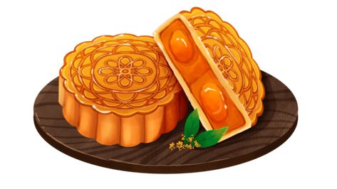 Mooncake Festival Illustration, Mooncake Drawing, Mooncake Illustration, Cake Png Image, Cartoon Moon, Cake Festival, Egg Snacks, Mooncake Festival, Cake Pattern