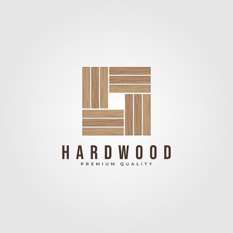 Wood Logo Design Ideas, Wood Graphic Design, Wood Logo Branding, Flooring Logo, Wood Logo Design, Logo Texture, Gate Logo, Wooden Logo, Wood Business Cards