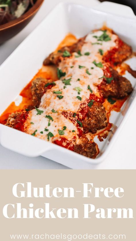 Chicken Parm Gluten Free, Glutenfree Chicken Recipe, Gluten Free Chicken Parm, Chicken Parm Recipes, Primal Kitchen, Chicken Parm, Chicken Meals, Paleo Chicken, Gluten Free Cheese