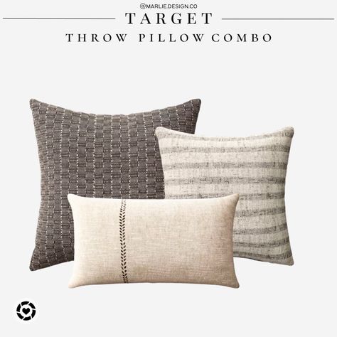 Pillows With Gray Couch, Beige Couch Throw Pillows, Gray Couch Throw Pillows Color Combos, Gray Sectional With Neutral Pillows, Neutral Couch Throw Pillows, Gray And Beige Throw Pillows, Neutral Pillows For Gray Couch, Pillows For Greige Couch, Living Room Rugs With Cream Couch