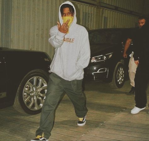 asap rocky vintage wallpaper rap rapper rihanna praise the lord travis scott aesthetic hiphop Asap Rocky Outfits, Asap Rocky Fashion, Lord Pretty Flacko, Mode Hip Hop, Pretty Flacko, Outfits Hombre, Streetwear Mode, Asap Rocky, Mens Outfit Inspiration