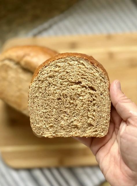 Honey Whole Wheat Sourdough Discard Bread - Amy Bakes Bread Baking With Whole Wheat Flour, Sourdough Discard Sandwich Bread, Discard Sandwich Bread, Sourdough Discard Bread, Discard Bread, Honey Wheat Bread, Whole Wheat Sourdough, Wheat Bread Recipe, Honey Wheat