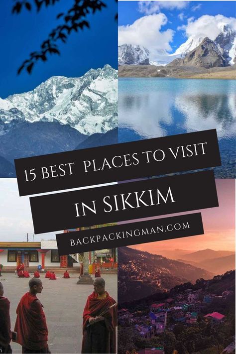 Sikkim Tourism Places To Visit, Places To Visit In Sikkim, Sikkim Tourist Places, Sikkim Travel Outfits, Sikkim Travel, Holidays Abroad, India Places, India Vacation, Travel In India