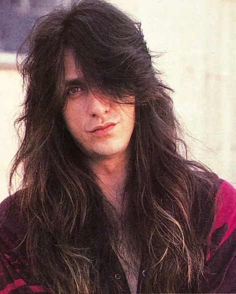 80s/90s Crap Dave Sabo, 80s Rocker Hair, 80s Rock Hair, Skid Row Band, Rachel Bolan, 80s Rockstars, 80s Rocker, Rocker Hair, Rock Hairstyles