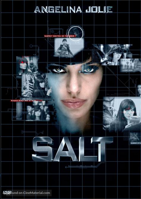 Angelina Jolie Salt, Salt Angelina Jolie, Evelyn Salt, Corey Stoll, Sf Movies, Gorillaz Fan Art, Thriller Movie, Movie Covers, Adventure Movies