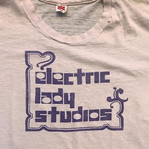 Electric Lady Studios, Band Tees, Have You Ever, Womens Tees, Pop Art, Electricity, Women's Top, On Instagram, Clothes