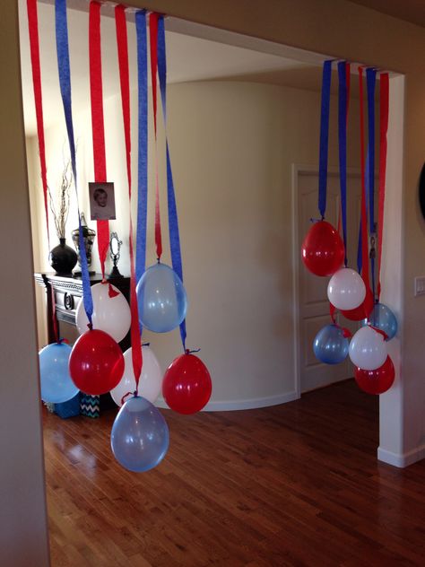 Chicago Cubs Baseball themed 40th birthday party Cubs Birthday Party, Spiderman Birthday Party Decorations, Baseball Theme Party, Spiderman Birthday Party, Baseball Birthday Party, Chicago Cubs Baseball, Cubs Baseball, Baseball Party, Baseball Birthday