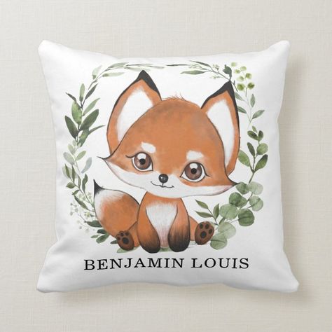 Fox Baby Room, Nursery Ideas Fox Theme, Fox Bedroom Boy, Fox Bedroom, Fox Themed Bedroom Girl, Woodland Theme Bedroom, Fox Themed Nursery, Dedication Tattoos, Kids Room Fox