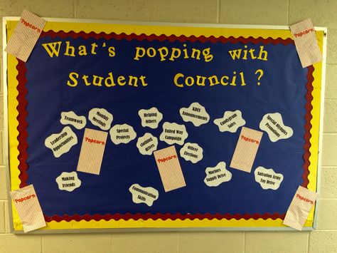 Key Club Bulletin Board, Student Council Bulletin Board, Student Council Bulletin Board Ideas, Student Council Activities, High School Social Studies Classroom, Parent Council, High School Bulletin Boards, Student Ambassador, Ra Boards