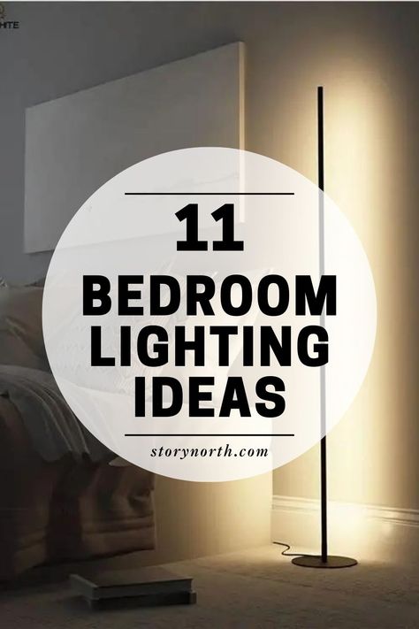 Save this pin for inspiring bedroom lighting ideas that will transform your modern design! Illuminate your space with style and sophistication. #BedroomDecor #HomeDesign #LightingIdeas Simple Lights For Living Room, Lightning In Bedroom Lighting Ideas, Lighting For Bedroom Ideas, Bedroom Spotlights Ideas, Light Behind Headboard, Loft Bedroom Lighting, Bedroom Without Ceiling Light, Lighting Ideas For Dark Rooms, Lighting For Small Spaces