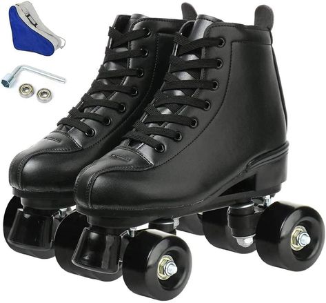 Black Roller Skates, Light Up Roller Skates, Professional Sneakers, Outdoor Roller Skates, Long Skate, Outdoor Skating, Kids Roller Skates, Quad Roller Skates, Roller Skate Shoes