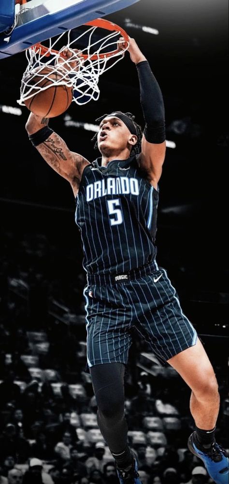 Paolo Banchero Wallpaper, Paolo Banchero, Nba Wallpapers, Blue Devil, Orlando Magic, Nba Basketball, Orlando, Nba, Basketball