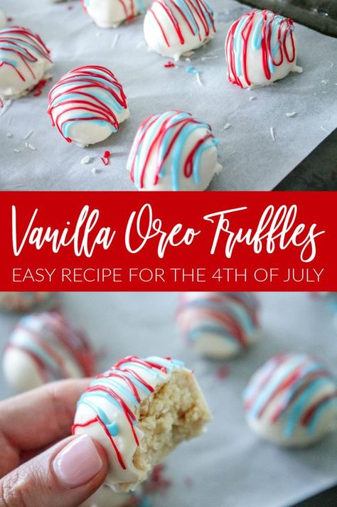 Weekday Recipes, Truffle Recipes, Vanilla Oreo, Oreo Truffles Recipe, Themed Recipes, Truffle Shuffle, Christmas Truffles, Truffles Recipe, Small Treats