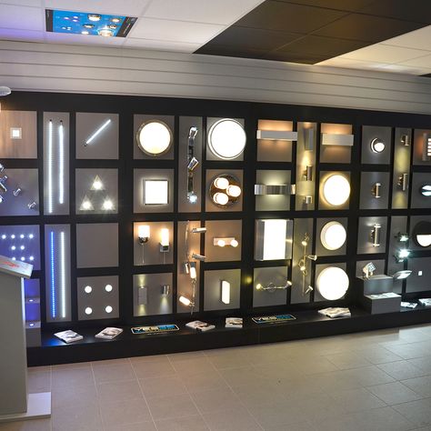 Here are our beautiful lighting showrooms from across the YESSS UK branch network. To find a branch near you, visit us at: www.yesss.co.uk Electrical Shop Interior Design, Showroom Ideas, Electrical Shop, Showroom Decor, Showroom Display, Showroom Interior Design, Casas Coloniales, Lighting Showroom, Interior Display