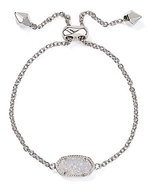 KENDRA SCOTT DRUSY ELAINA BRACELET. #kendrascott # Kendra Scott Silver, Kendra Scott Bracelet, Birthstone Bracelet, Bracelet Online, Birthstone Bracelets, Art Clipart, Adjustable Bracelet, Kendra Scott, Silver Bracelets