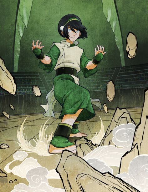 Avatar Toph, Avatar Legends, Avatar Studios, Avatar Kyoshi, Avatar Series, The Last Avatar, Avatar Cartoon, Avatar The Last Airbender Art, Team Avatar