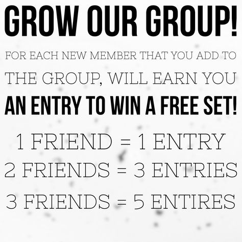 Great graphic to use in your group! Games To Play In Facebook Groups, Vip Group Games, Facebook Group Games Giveaway, Grow The Group Giveaway Graphic, Giveaway Games, Direct Sales Party Games, Giveaway Graphic, Facebook Group Games, Interactive Facebook Posts