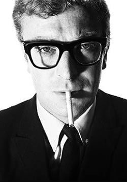 Still... There's probably nothing better than Michael Caine's vintage Oliver Goldsmith's. Gena Rowlands, Michael Caine, Most Stylish Men, David Bailey, Fritz Lang, Faye Dunaway, Paul Newman, Robert Redford, Wearing Glasses