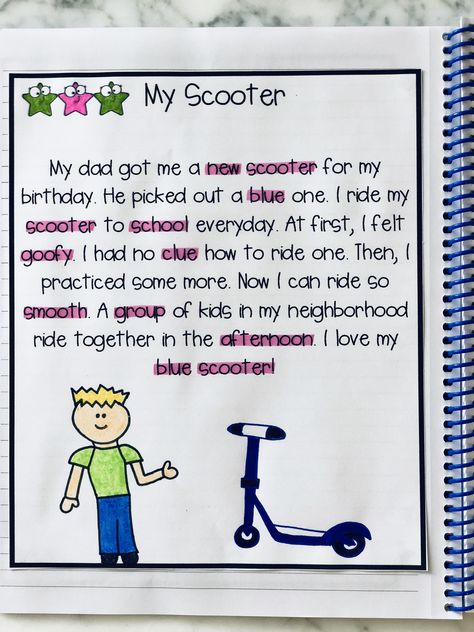 These passages are perfect practice! Students read the passage three times, highlight the long oo words, and draw a picture to show their comprehension! Oo Words, Word Family Reading, English Grammar For Kids, Grammar For Kids, Kindergarten Reading Worksheets, First Year Teaching, Phonics Practice, Teaching Second Grade, Comprehension Worksheets