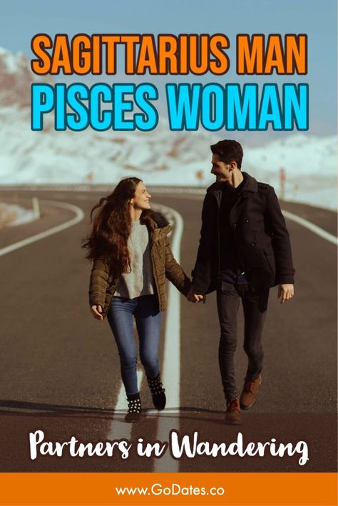 If you are a Pisces woman, the Sagittarius man is the travel buddy you didn’t know you were dreaming of to sweep you off your feet. He’s not as romantic as a Disney prince, but he just gets your secret wild side.You are both passionate and dramatic people, though, and your first fight was epic. Can the Sagittarius man Pisces woman couple stay together long term? Are Sagittarius and Pisces compatible? Sag And Pisces, Pisces Sagittarius, Sagittarius And Pisces Relationship, Sagittarius Man Pisces Woman, Virgo Man And Pisces Woman, Sagittarius Man And Pisces Woman, Sagittarius And Pisces, Pisces And Sagittarius Relationship, Sagittarius And Pisces Friendship