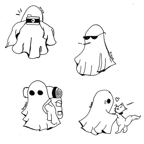 Lil Ghost Drawing, Floating Base Drawing, Sheet Ghost Drawing, Cute Ghost Sketch, Bedsheet Ghost, Short Ghost Stories, Ghost Sitting, Lil Drawings, Bench Drawing