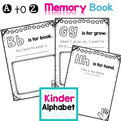 You searched for A to z memory book - Kinder Alphabet Kindergarten Memory Book, Preschool Memory Book, Memory Book Kindergarten, Free Poems, Memory Book School, Kindergarten Units, Preschool Names, Kindergarten Books, Name Activities