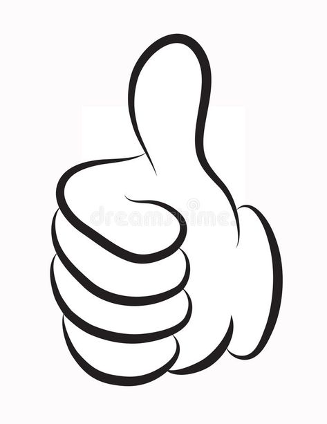 Thumbs Up Reaction Pic Drawing, Thumbs Up Drawing, Dad Crafts, Thumb Up, Sign Illustration, Simple Background Images, Vector Portrait, Great Job, Vector Stock