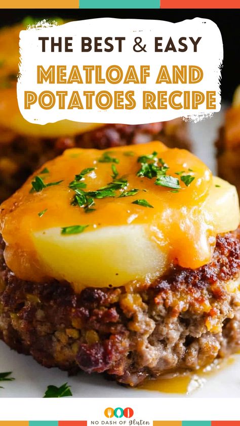 Meatloaf With Potatoes On Top, Meatloaf With Mashed Potatoes And Cheese, Meatloaf In Muffin Pans Recipe, Mini Meatloaf Recipes Muffin Tins, Muffin Pan Meatloaf Recipes, Potatoes In A Muffin Tin, Muffin Tin Recipes Dinner, Meatloaf With Potatoes, Meatloaf And Potatoes