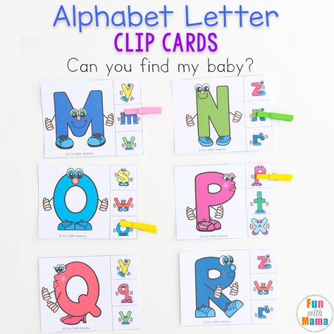 Alphabet activities for toddlers and preschoolers. From painting, playdough and sensory bins, to fun worksheets and crafts this post has you covered! Alphabet Letter Find, Letter Matching Game, Alphabet Letter Matching, Preschool Painting, Curriculum Preschool, Alphabet Letter Activities, Free Printable Alphabet, Library Week, Letter Crafts