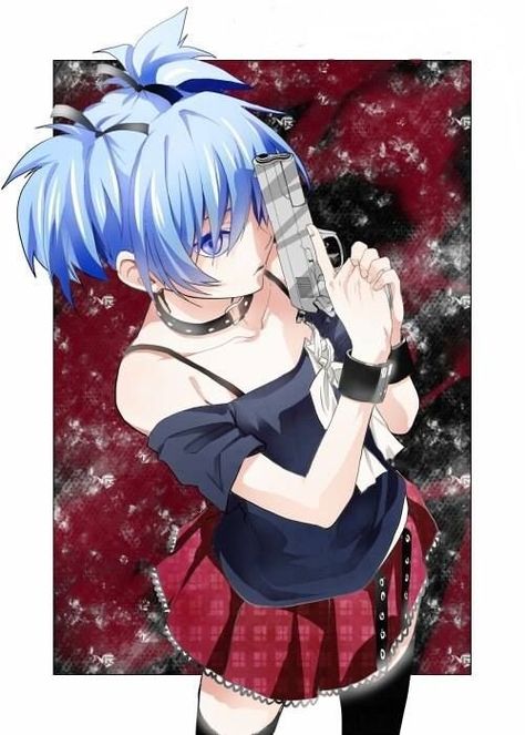 Nagisa Girl getup Nagisa Shiota, An Anime, Blue Hair, Hair, Anime, Blue