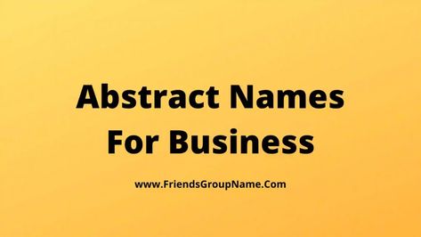 Abstract Names For Business: Today I will try to give you a Abstract Names For Business with me, I was very excited to share the list of names with you, we can provide you all the names that you like better and I promise that you will find many names from these. You will like ... Read more The post Abstract Names For Business【2022】Best, Funny & Good Abstract Business Names Ideas appeared first on Friends Group Name List for Friends, Family, Cousins, Cool and Funny. Names For Business, Friends Group Name, Fantasy Football Team Names, Team Names Ideas, Fantasy Football Names, Football Team Names, Football Names, Vikings Football, Fantasy Names