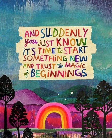 Jillian Pransky | “And suddenly you know: It's time to start something new and trust the magic of beginnings.” —Meister Eckhart 🖼️: @stay.positive.in.life | Instagram Natural Life Quotes, Meister Eckhart, Bright Quotes, Natural Life, Inspirational Thoughts, Happy Thoughts, Good Advice, Inspirational Words, Wise Words