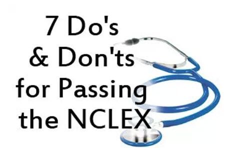 Need a confidence boost? Either way, you’ve come to the right place. Here is a list of 7 do’s and don’ts for passing the NCLEX. Nclex Study Plan, Nclex Study Guide, Nclex Questions, Nclex Prep, Nursing Study Guide, Nclex Exam, Nclex Study, Nursing Mnemonics, Nursing School Survival