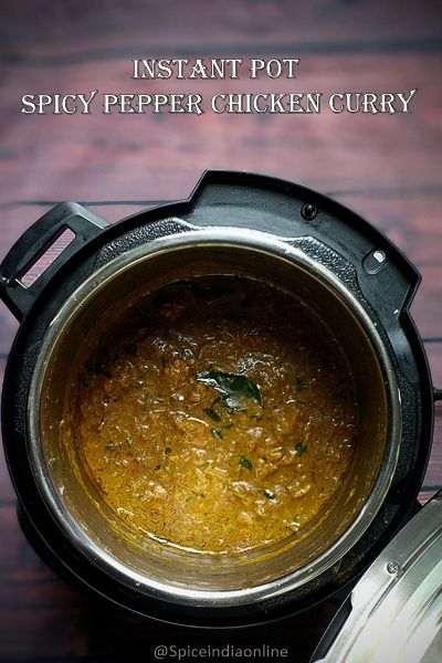 Instant Pot Pepper Chicken Curry Chilli Chutney Recipes, Diwali Snacks, Indian Rice Recipes, Side Dishes For Chicken, Easy Indian Recipes, Pepper Chicken, Chicken Gravy, Chicken Dish, Biryani Recipe