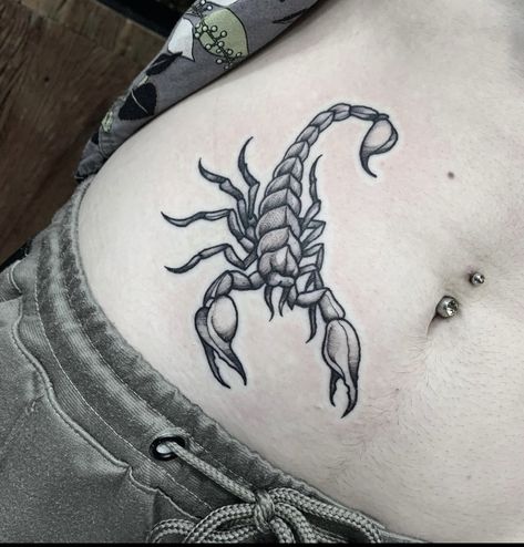 Scorpion Side Tattoo, Scorpion Waist Tattoo, Abdomen Tattoo, Anatomy Tattoo, Hippie Tattoo, Scorpio Tattoo, Flying Tattoo, Scorpion Tattoo, Men Tattoos Arm Sleeve