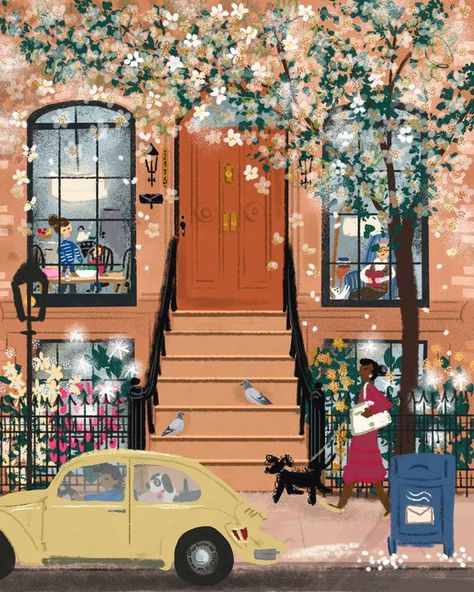 gregorio catarino on Twitter: "Joy Laforme, https://t.co/FVnS69XMsu" / Twitter Joy Laforme, Cute Cottage, Picture Books Illustration, Nyc Art, Learn Art, Art Licensing, Life Pictures, Retro Illustration, Childrens Illustrations