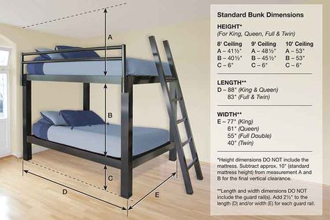 Our bunk beds are built for adults, featuring a 2,000 pound weight capacity, 6 available colors, and a contemporary aluminum design. Queen Size Bunk Beds, Adult Bunk Beds, Bunk Bed Plans, Queen Bunk Beds, Bunk Bed Mattress, Modern Bunk Beds, Double Bunk Beds, Diy Bunk Bed, Bunk Beds Built In