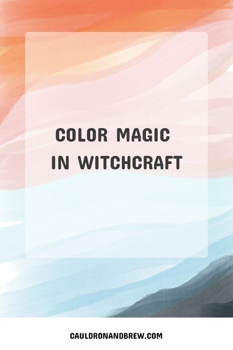 Color Magic: A Witch’s Guide to Color Meanings, Energies, and How to Use Them There are many forms of Witchcraft in the world. On a lot of correspondence charts, you’ve seen colors, herbs, and crystals Colour Magic Witch, Thread Color Meaning Witchcraft, Color Magic Meaning, Color Symbolism Witchcraft, Colors In Witchcraft, Color Meanings Witchcraft, Color Magic Witchcraft, Colour Magick, Elemental Witchcraft